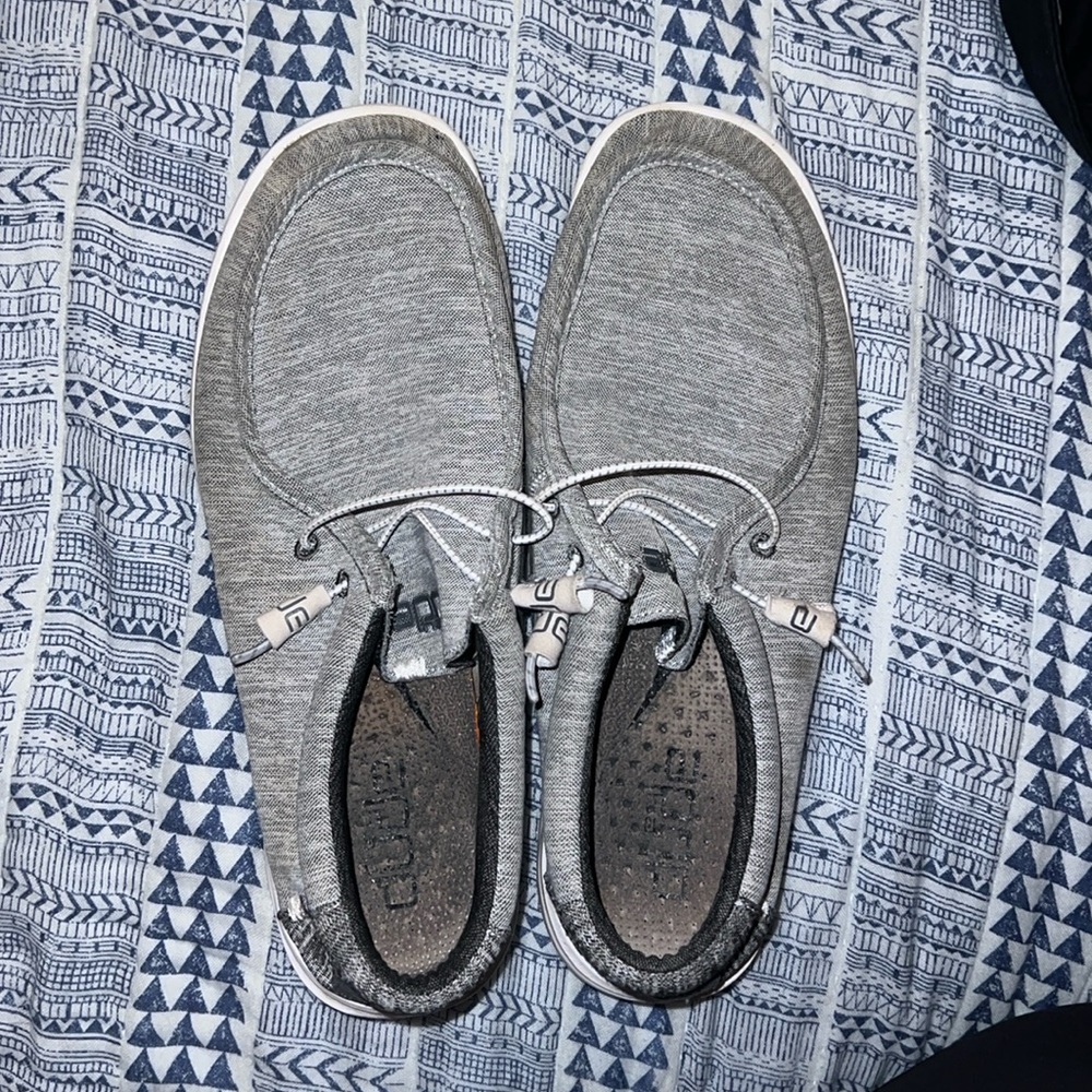 HEY DUDE Wally Fref Men’s 13 Galaxy Gray